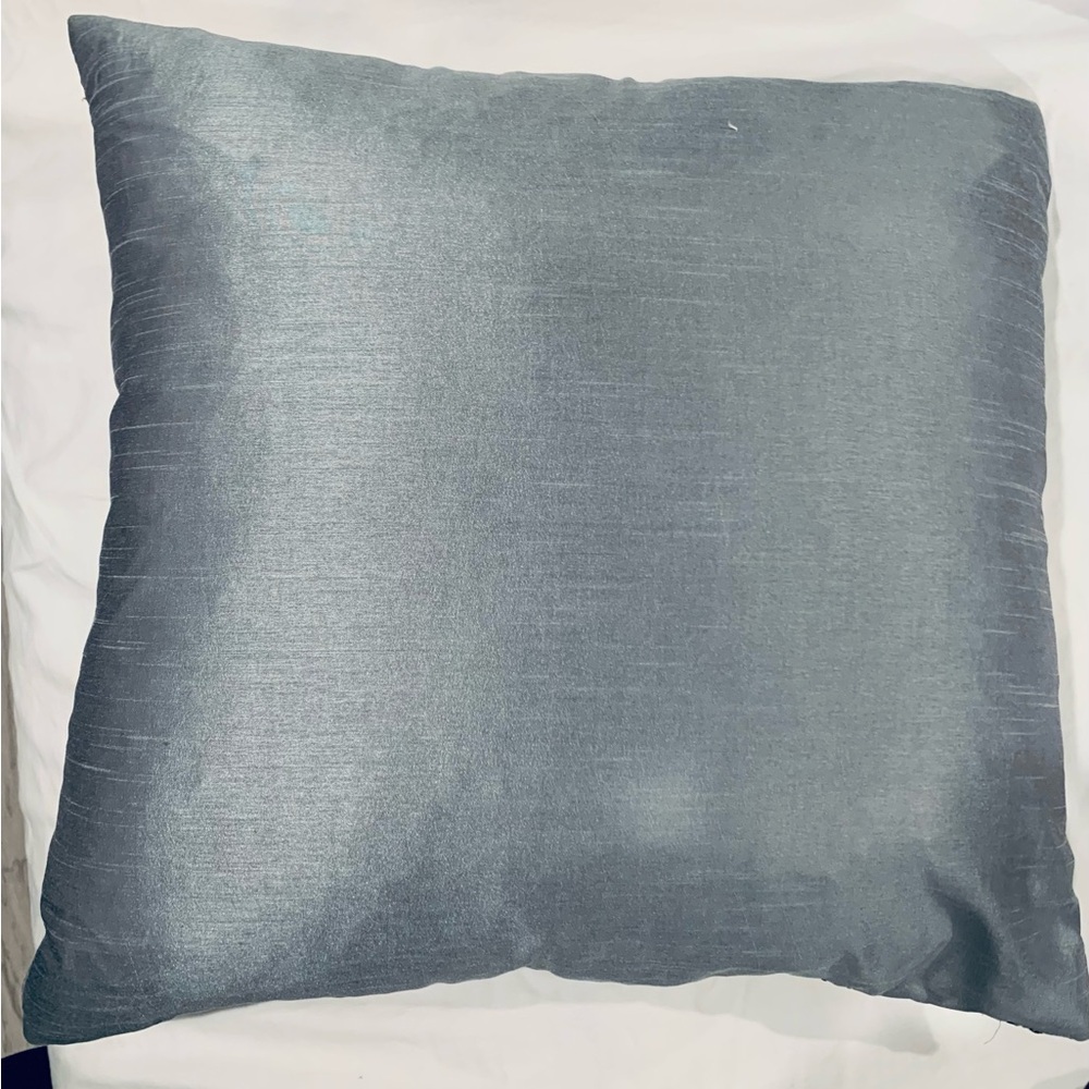 Silk Embroidered Pillows, Feather and Poly Filled - Picture 6 of 13